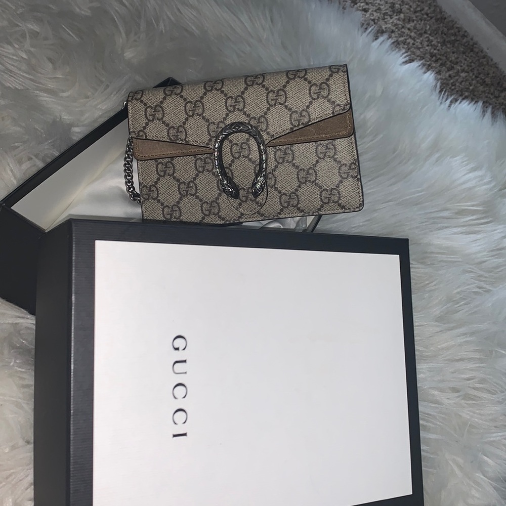 Authentic Gucci Dionysus GG Supreme Super Mini